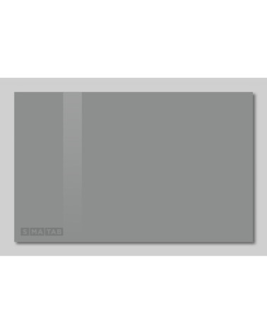 Glasmagnettafel Grau Payn Glas Arbeits- und Büro-Whiteboard Smatab®